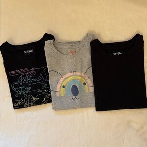 Cat & Jack Kids' 3 T-Shirt Set